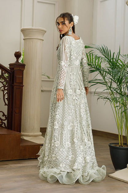 Net Embroidered Dress - Riwayat-e-khas