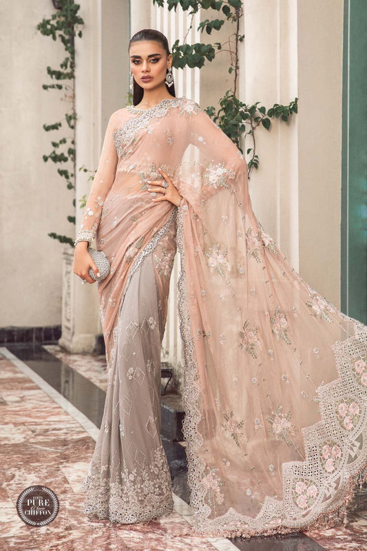 Peach And Grey MPC-23-105 - Riwayat-e-khas