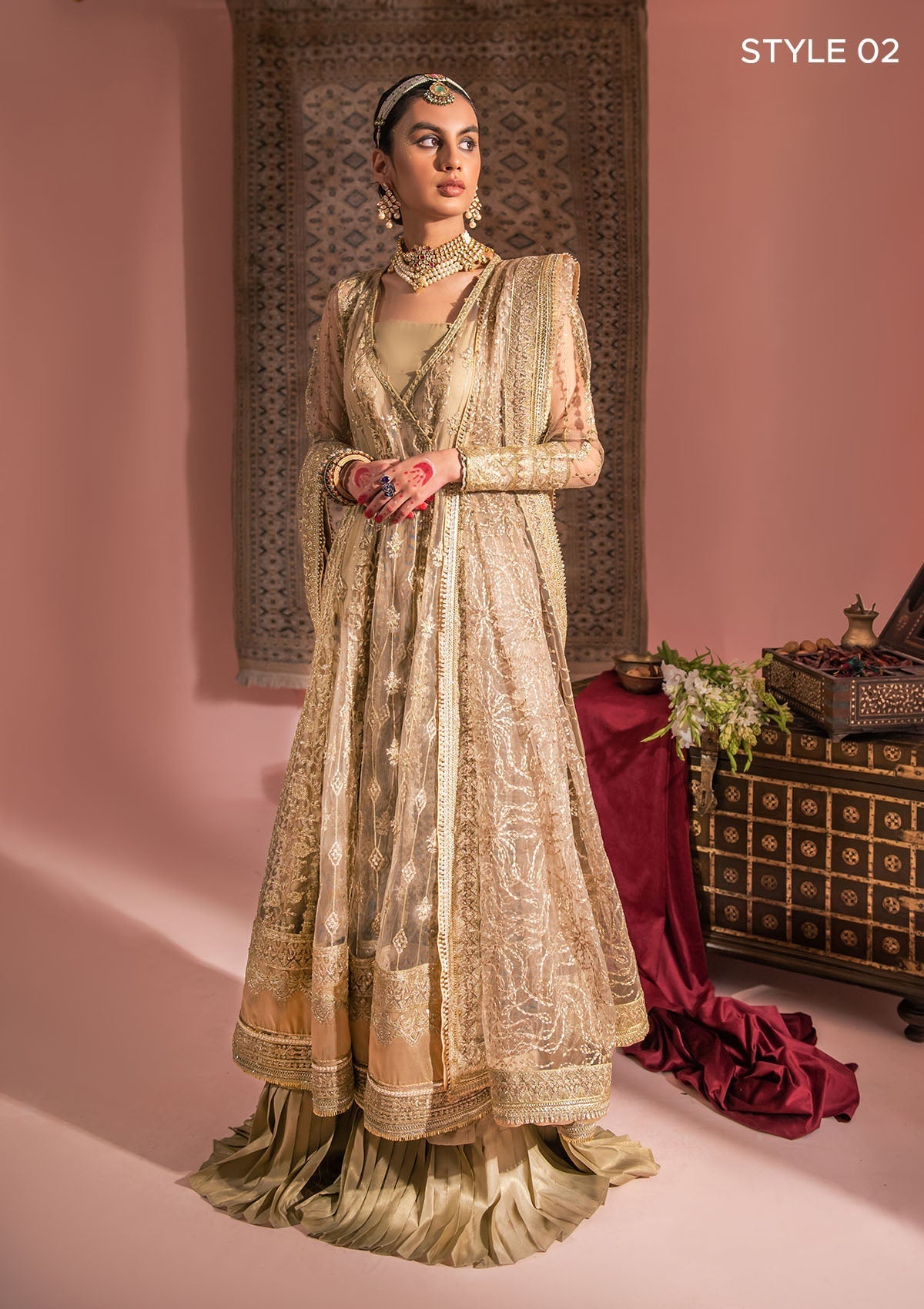 AIK-WEDDING FESTIVE '23 - LOOK 03 - Riwayat-e-khas